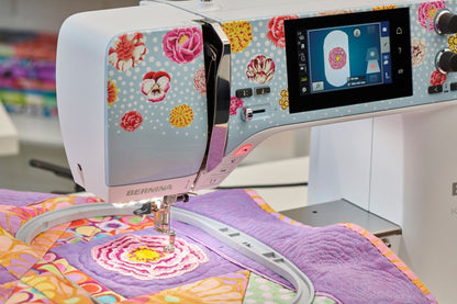 Bernina 570QE Kaffe Special Edition Sewing & Embroidery Machine - with FREE Gifts (SEK999T + 107410.70.00)