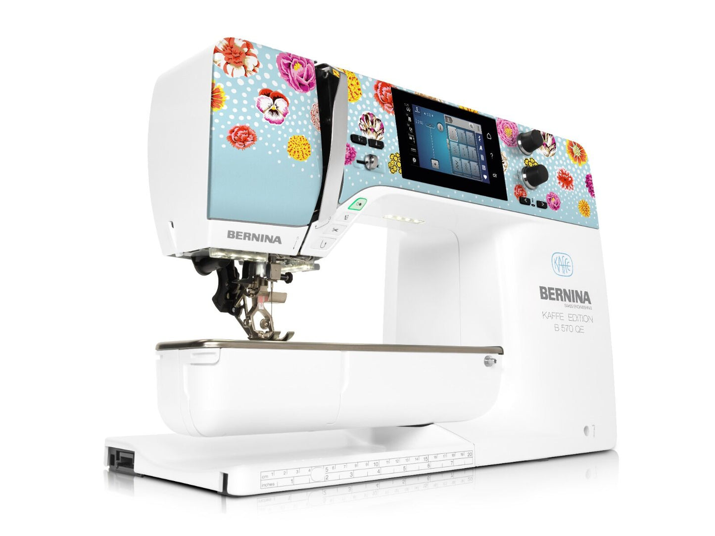 Bernina 570QE Kaffe Special Edition Sewing & Embroidery Machine - with FREE Gifts (SEK999T + 107410.70.00)