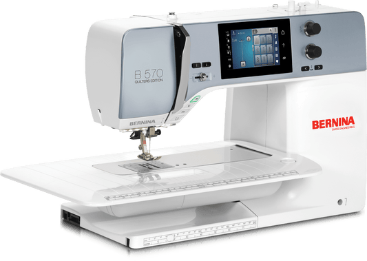 Bernina B570QE Sewing and Quilting Machine with Table - Quality Sewing & Vacuum