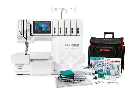 Bernina L 890 QE Overlock and Coverstitch Machine - Quality Sewing & Vacuum