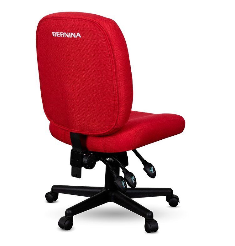 ,,Bernina Red Sewing Chair,Bernina Red Sewing Chair