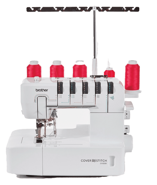 Brother CV3550 Double-Sided Cover Stitch Machine - Quality Sewing & Vacuum