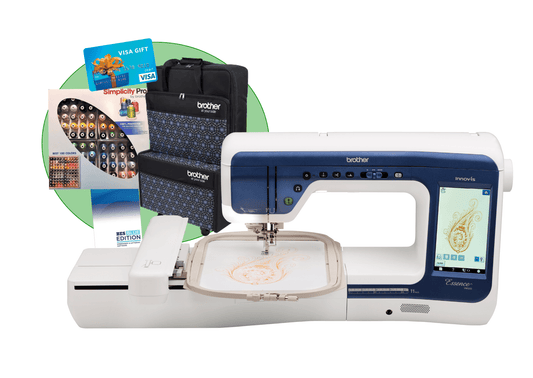 Brother Essence Innov-ís VM5200 Home Sewing and Embroidery Machine - Quality Sewing & Vacuum