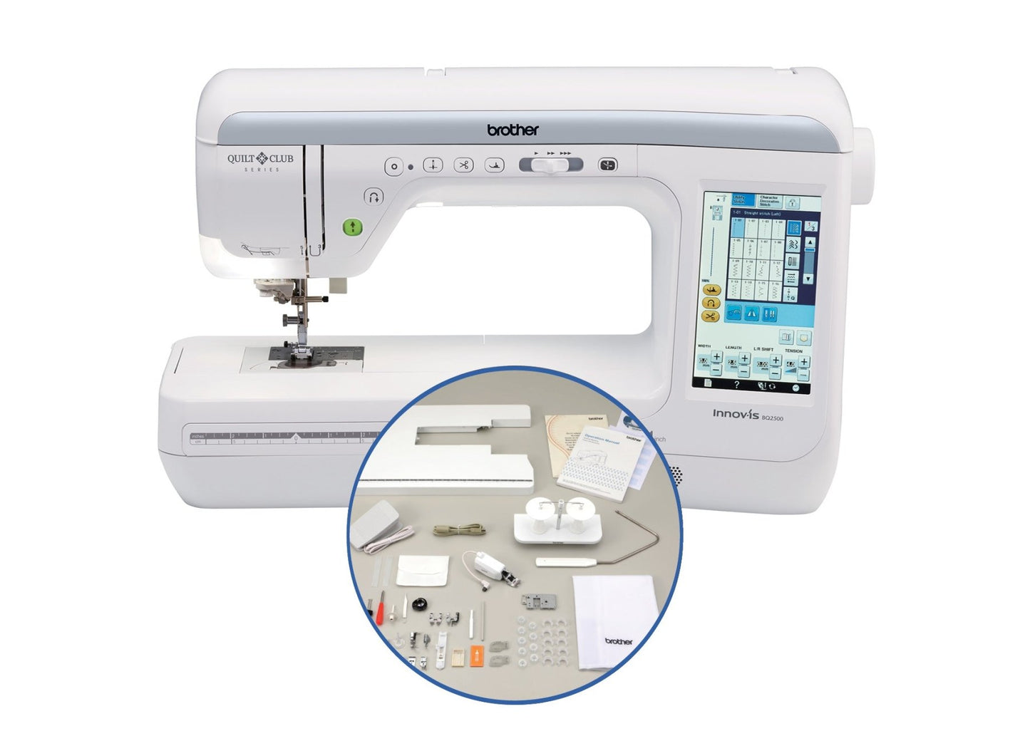 Brother Innov-ís BQ2500 Sewing and Quilting Machine - Quality Sewing & Vacuum