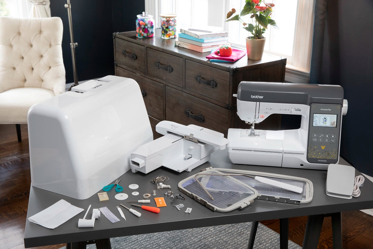 Brother Innov-is NS2850D Sewing and Embroidery Machine - Quality Sewing & Vacuum