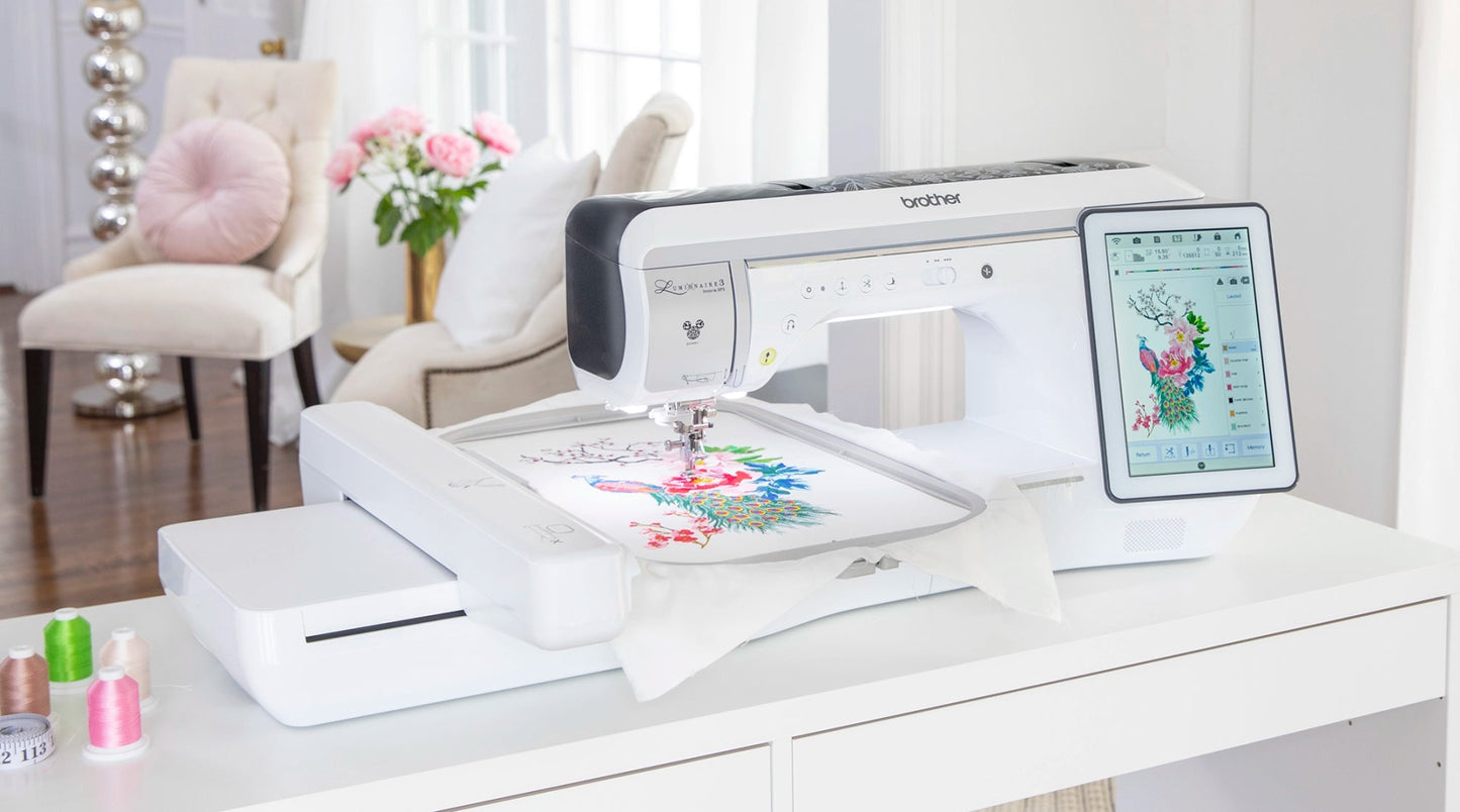 Brother Innov-is XP3 Luminaire Sewing, Quilting & Embroidery Machine - Quality Sewing & Vacuum