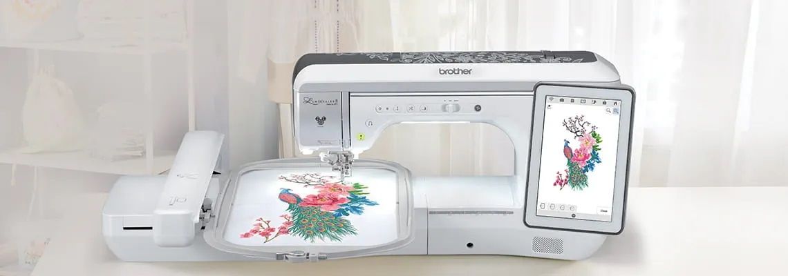 Brother Innov-is XP3 Luminaire Sewing, Quilting & Embroidery Machine - with FREE Gifts (HLJF1 +BRSDX325)