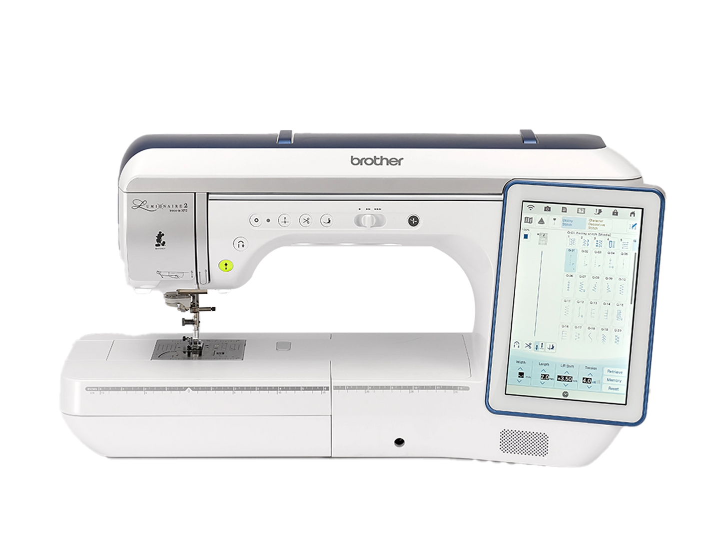 Brother Luminaire 2 Innov-ís XP2 Sewing, Quilting & Embroidery Machine - Quality Sewing & Vacuum