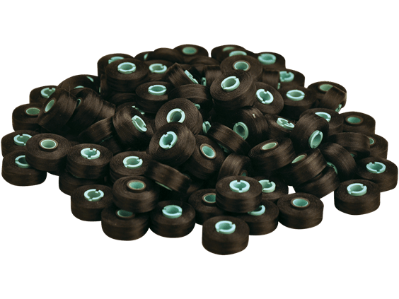 Brother Pre-wound Bobbins - 100 pack / Black