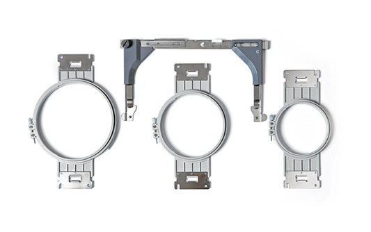Brother Round Embroidery Frame and Driver Set - PR1000 Multi-needle Series, 4", 5", 6"