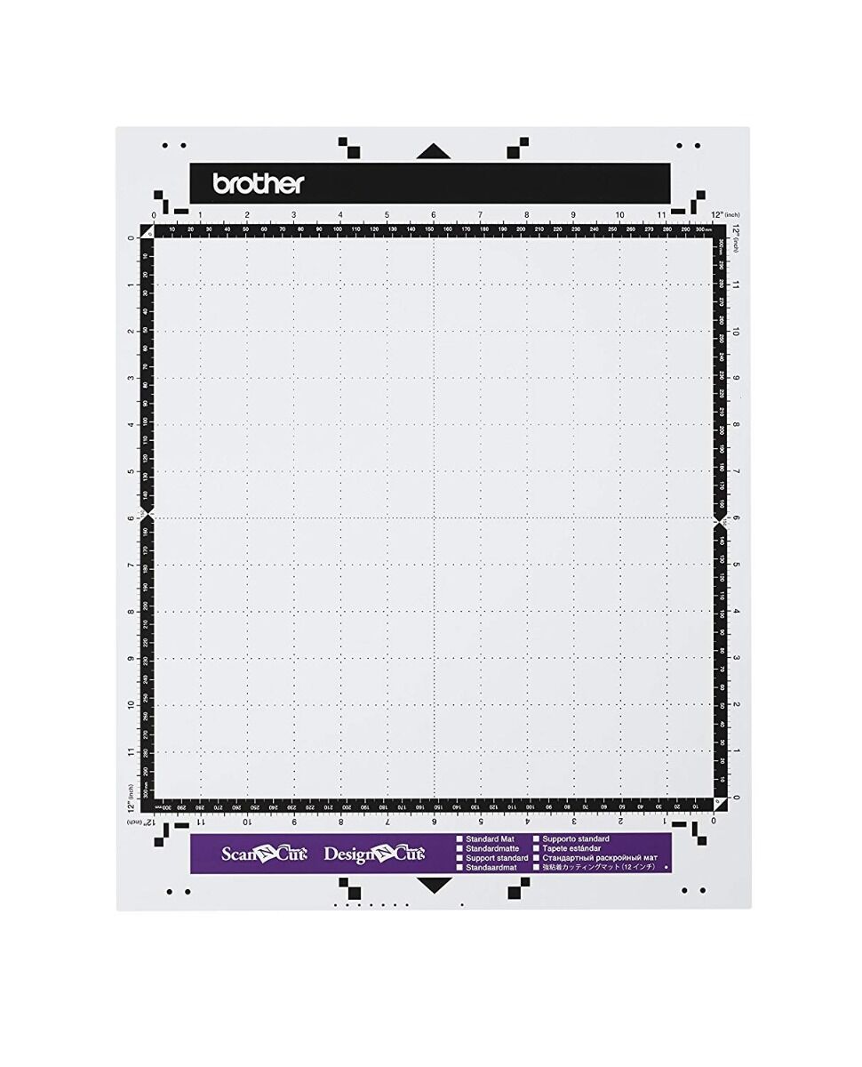 Brother 12" X 12" Standard Cutting Mat,Brother 12" X 12" Standard Cutting Mat