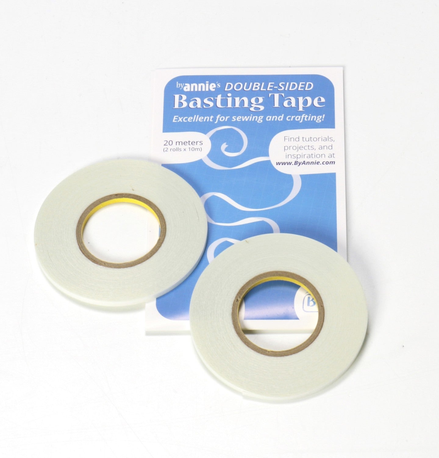 ByAnnie's Double Sided Basting Tape 1/8in x 21-4/5yds - Quality Sewing & Vacuum