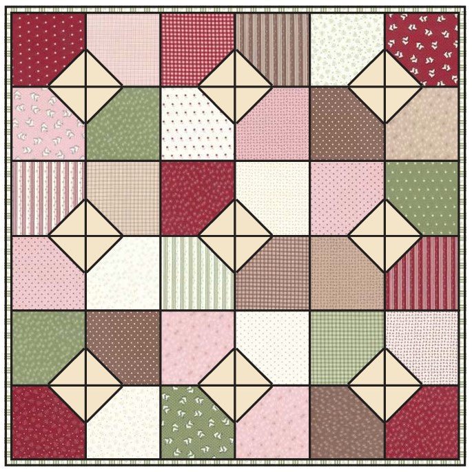 Charmed Layer Cake Quilt Class - Quality Sewing & Vacuum