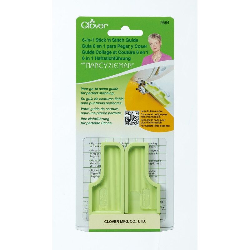 Clover 6-in-1 Stick 'n Stitch Guide 9584