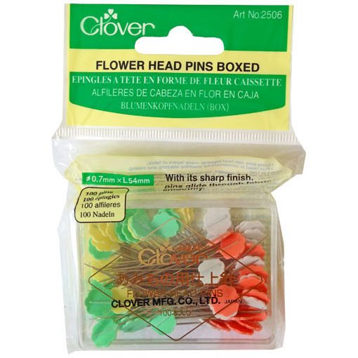 Clover Flower Head Pins 2506 Box of 100