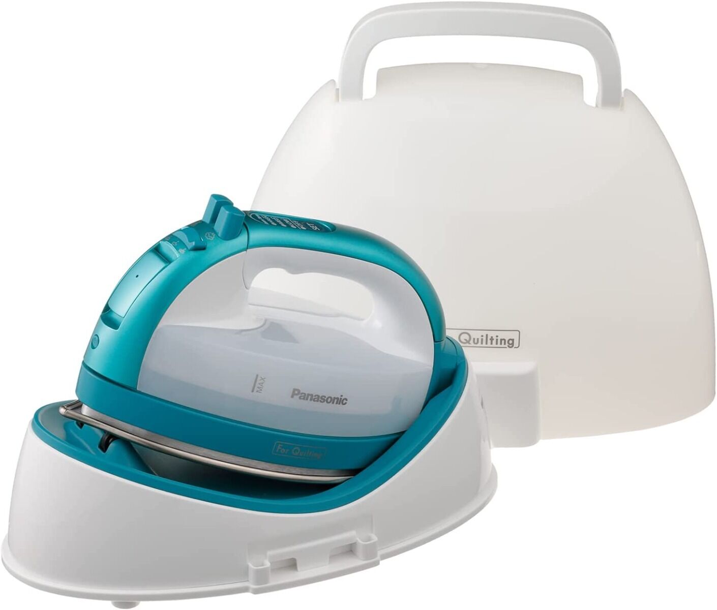 Cordless Steam Iron Panasonic 360 Freestyle Teal - Quality Sewing & Vacuum