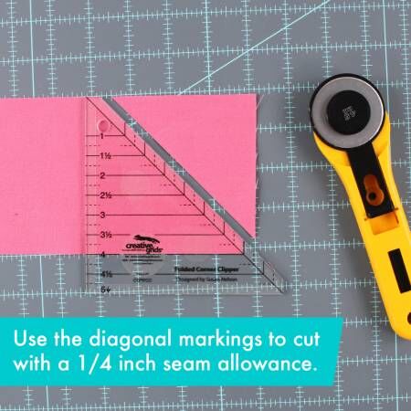 Creative Grids Folded Corner Clipper Tool - Quality Sewing & Vacuum