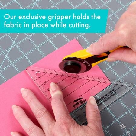 Creative Grids Folded Corner Clipper Tool - Quality Sewing & Vacuum