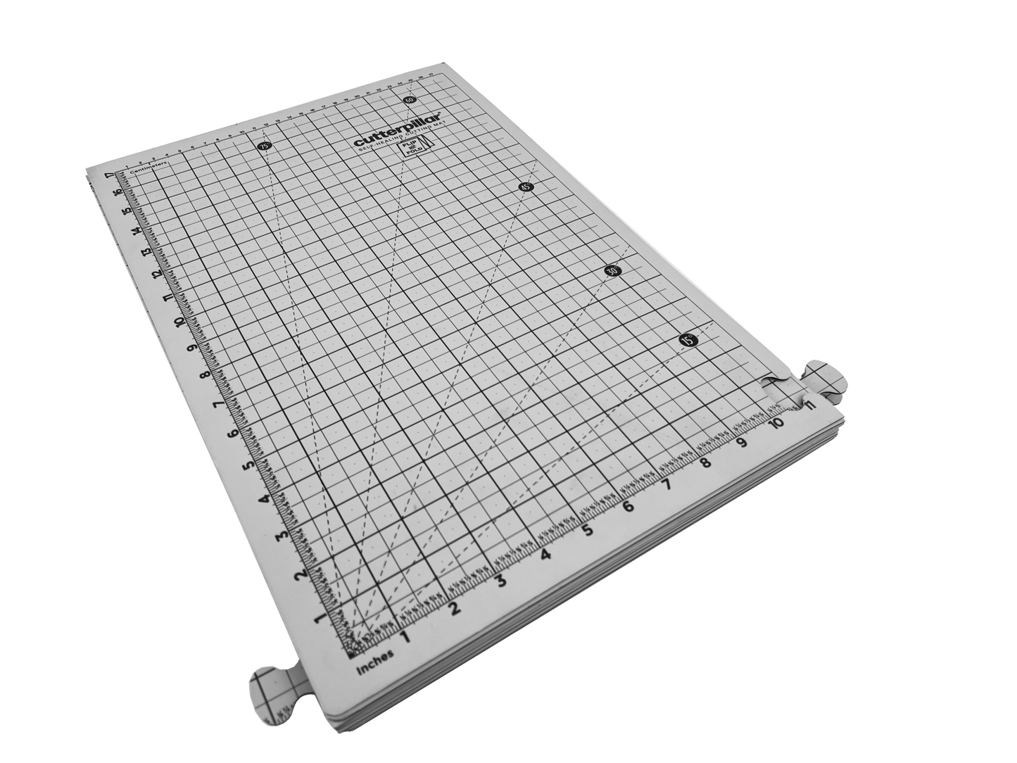 Cutterpillar Flip and Fold 48" Self-Healing Cutting Mat