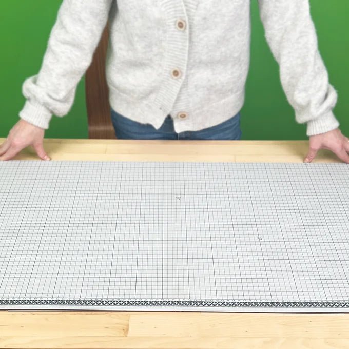 Cutterpillar Flip and Fold 48" Self-Healing Cutting Mat