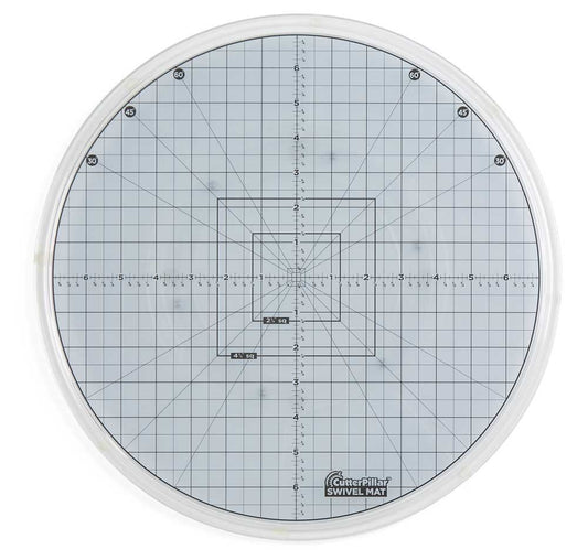 CutterPillar Swivel Rotating Cutting Mat - Quality Sewing & Vacuum