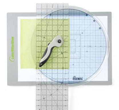 CutterPillar Swivel Rotating Cutting Mat - Quality Sewing & Vacuum