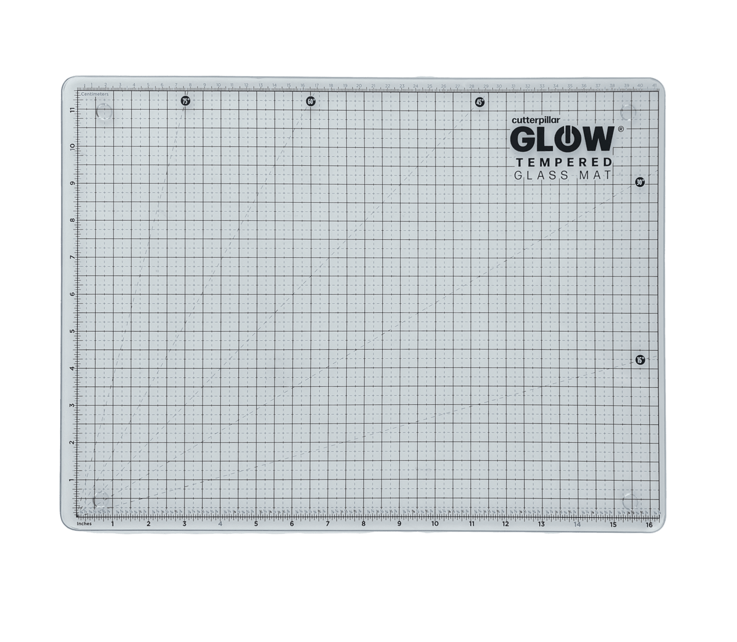 CutterPillar Tempered Glass Glow Mat Add-on - Quality Sewing & Vacuum