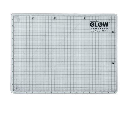 CutterPillar Tempered Glass Glow Mat Add-on - Quality Sewing & Vacuum