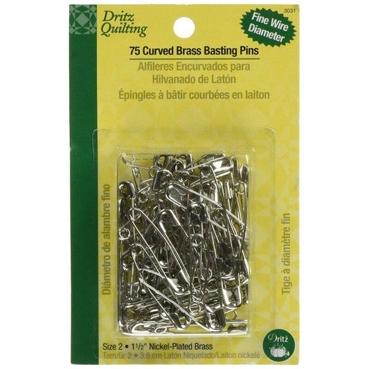 Dritz Curved Safety/Basting Pins - Quality Sewing & Vacuum