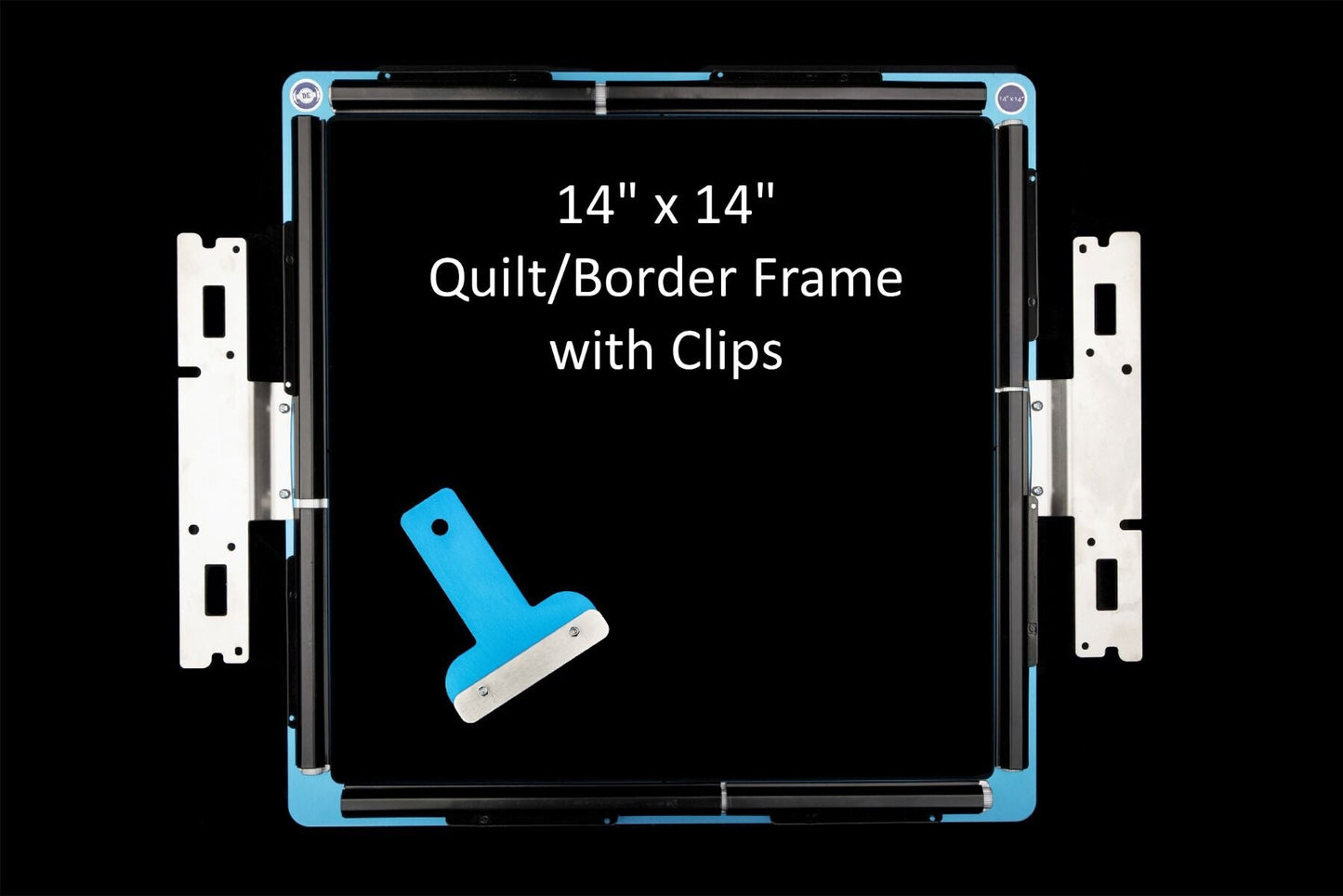 Durkee Quilt/Border Frame 14" x 14" Hoop for Brother and Baby Lock 10 Needle Machines - Quality Sewing & Vacuum