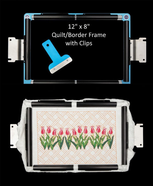 Quilt/Border Frame 8" x 12" Unit for Brother & Baby Lock 6 & 10 Needle Machines - Quality Sewing & Vacuum