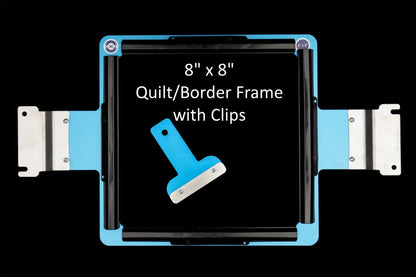 Durkee Quilt/Border Frame 8" x 8" for Brother & Baby Lock Multi Needle Machines - Quality Sewing & Vacuum