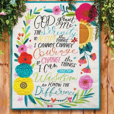 Embroidery Designs Disk OESD Serenity Prayer | Quality Sewing