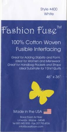 Fashion Fuse 100% Cotton Woven Fusible Interfacing