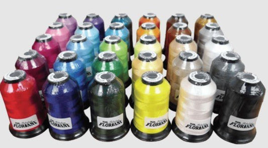 Floriani 12 wt - 30 Spool Thread Set - Quality Sewing & Vacuum