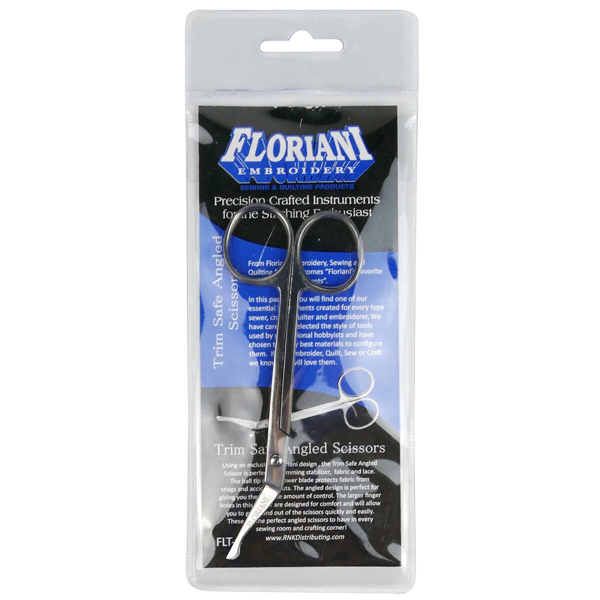 Floriani Trim Safe Angled Scissors,Floriani Trim Safe Angled Scissors