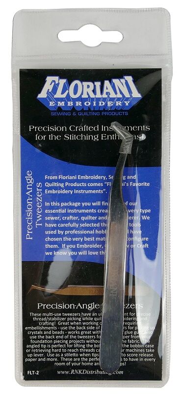 Floriani Precision Angle Tweezers FLT2