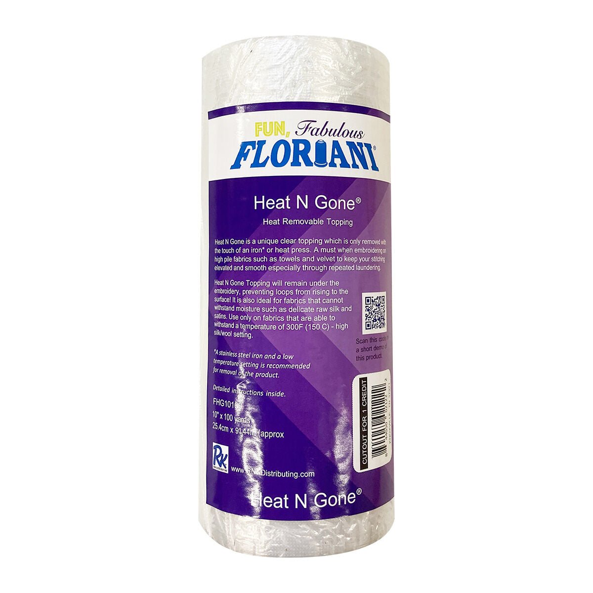 Floriani Stabilizer Heat N Gone Topping