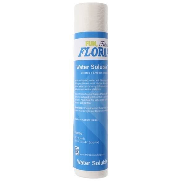 Floriani Water Soluble Topping Stabilizer - 15" x 20 Yards