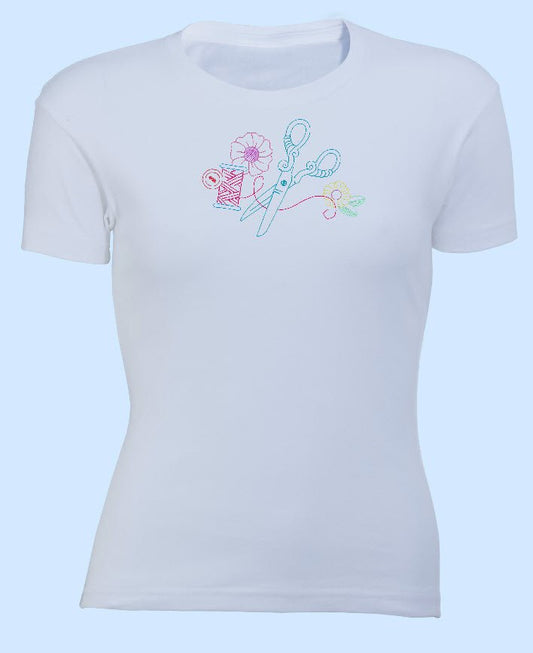 Fun With Embroidery - Embroider a T-Shirt