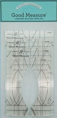 Good Measure Every Leaf Quilting Ruler Template Set # 1 by Amanda Murphy