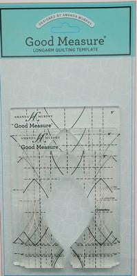 Good Measure Every Leaf Quilting Ruler Template Set # 2 by Amanda Murphy - Quality Sewing & Vacuum