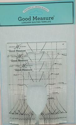 Good Measure Every Petal Quilting Ruler Template Set # 1 by Amanda Murphy - Quality Sewing & Vacuum