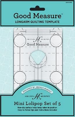 Good Measure Mini Lollipop Quilting Ruler Template Set by Amanda Murphy - Quality Sewing & Vacuum