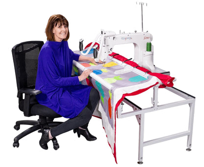 Grace Q-Zone Hoop-Frame Quilting Frame for Longarm and Domestic Sewing Machines