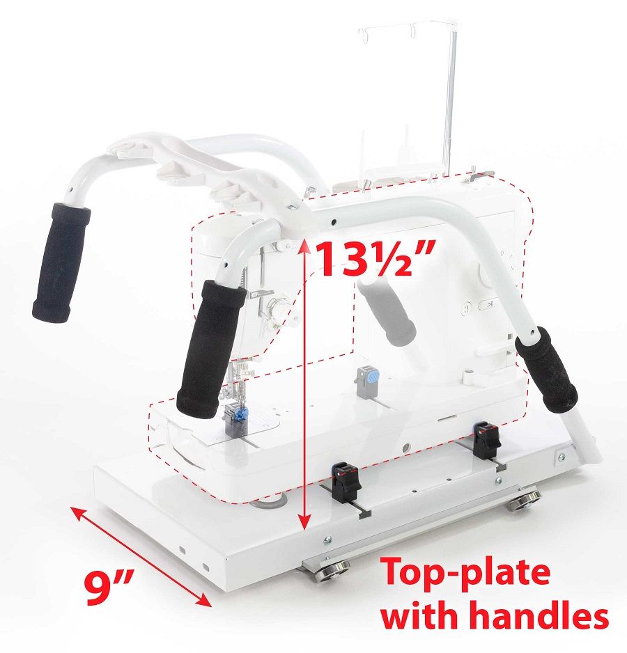 Grace Q-Zone Hoop-Frame Quilting Frame for Longarm and Domestic Sewing Machines