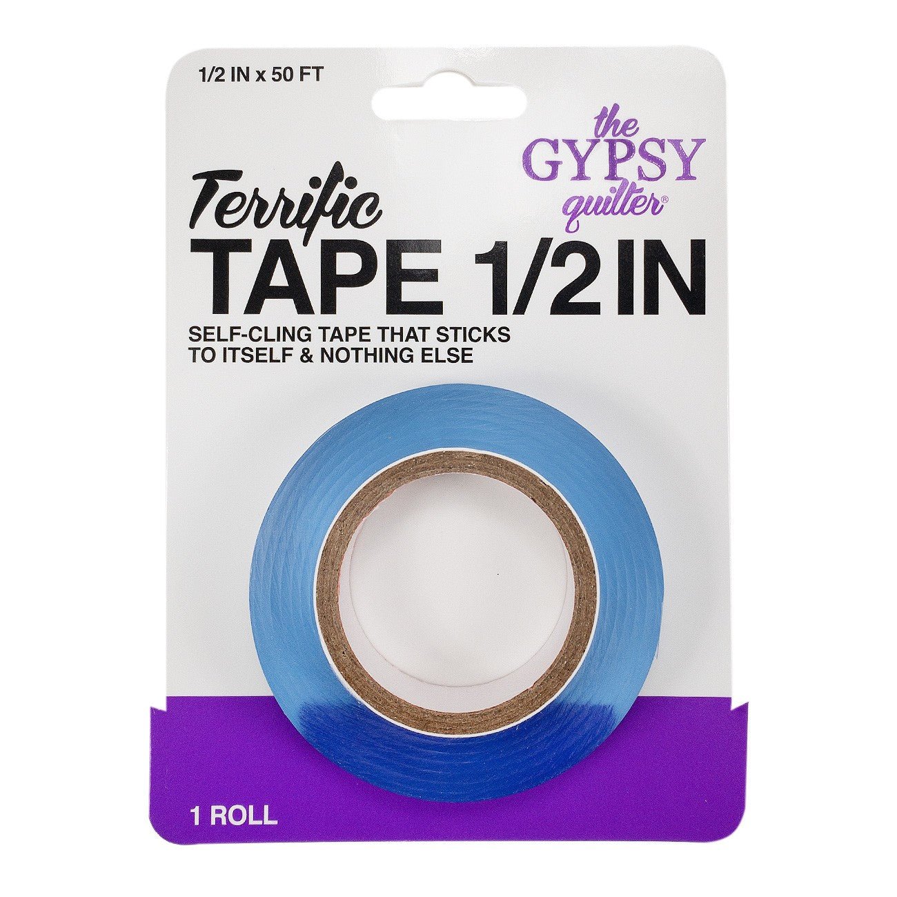 Gypsy Quilter Terrific Tape 1/2" x 50' - Quality Sewing & Vacuum