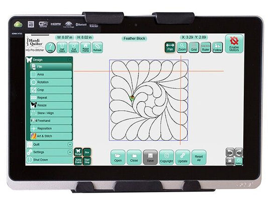 Handi Quilter Pro-Stitcher Premium Computerized Quilting System for HQ Longarms - Quality Sewing & Vacuum
