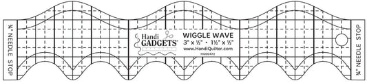 Handi Quilter Wiggle Wave Template