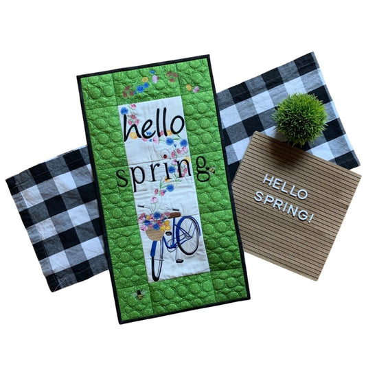 HoopSisters Hello Spring Design - USB